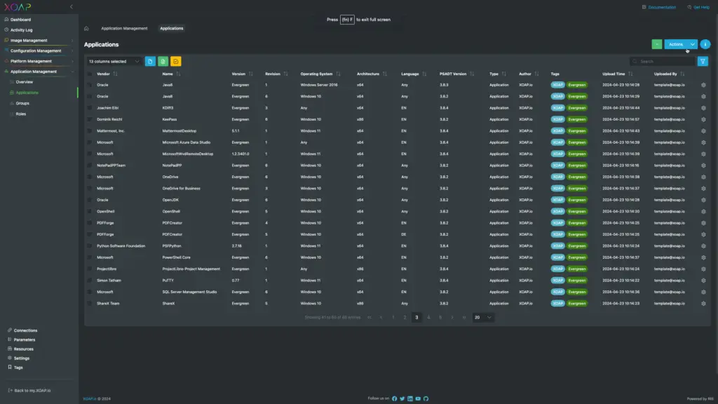 Breadcrumb navigation