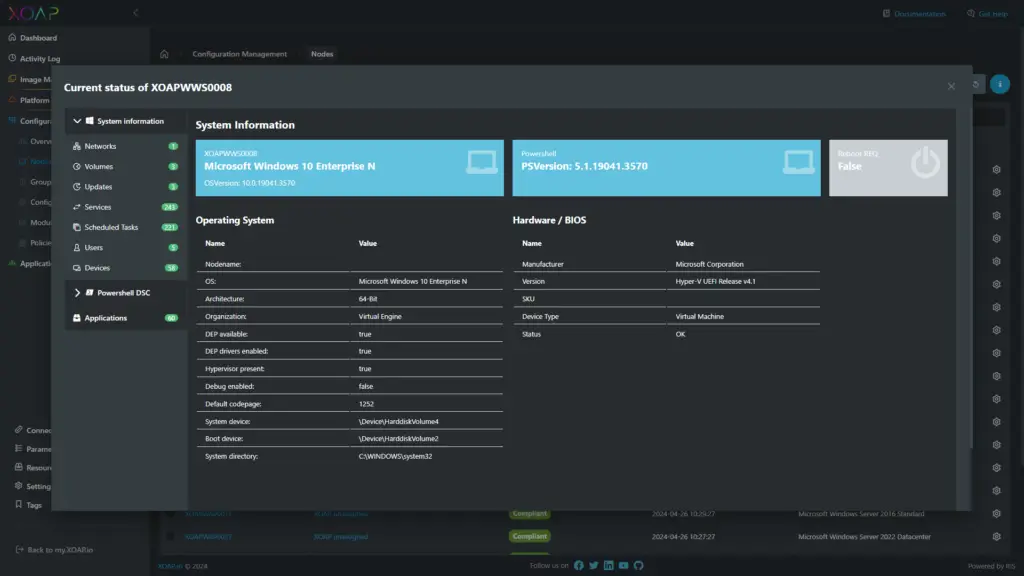 Details in Nodes