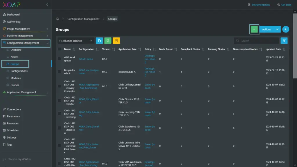Link everything together in XOAP