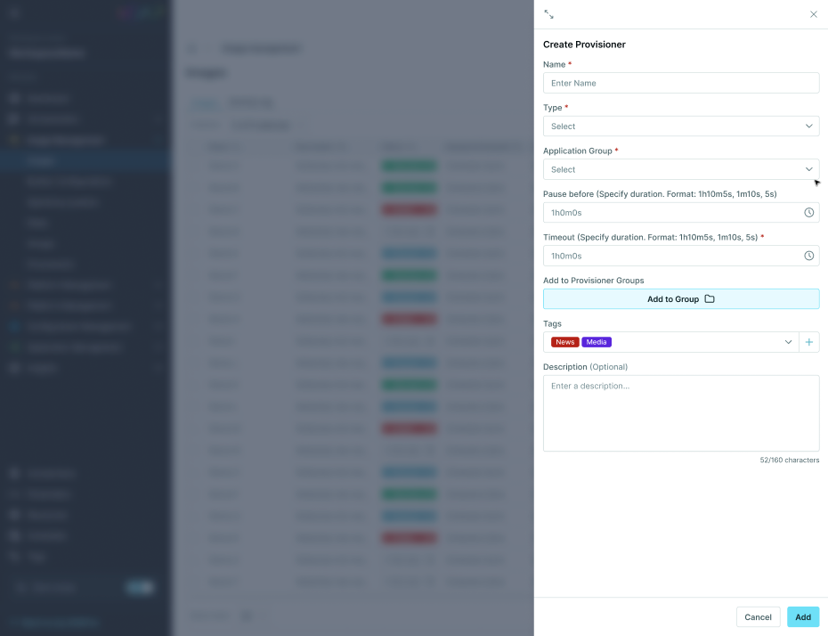 Refreshed GUI, example 3