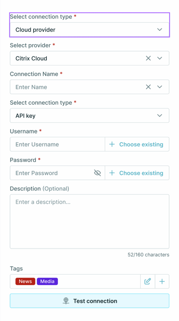 Citrix provider support