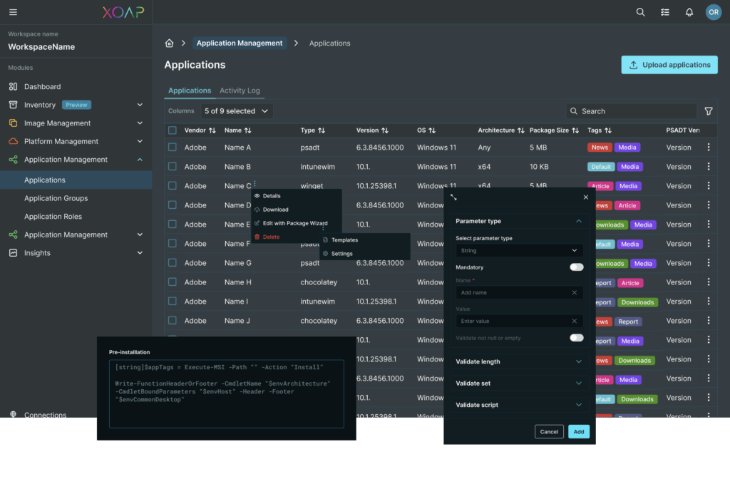 PSADT Package Wizard by XOAP