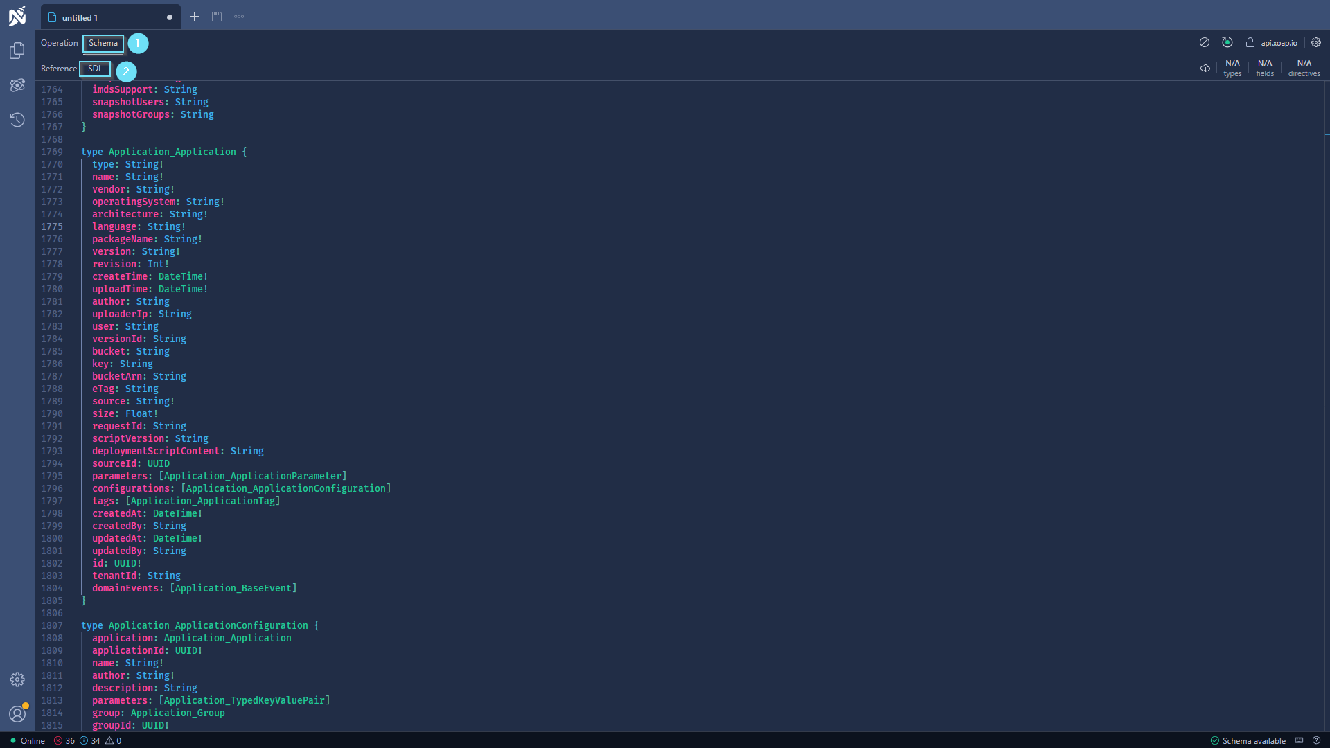 GraphQL | XOAP | What you can do | Example | How to know what you can query