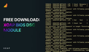 XOAP BIOS DSC module